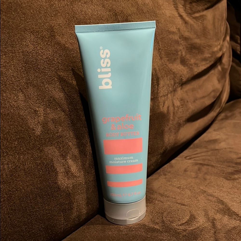 Bliss Grapefruit & Aloe Body Butter - Blue and Pink